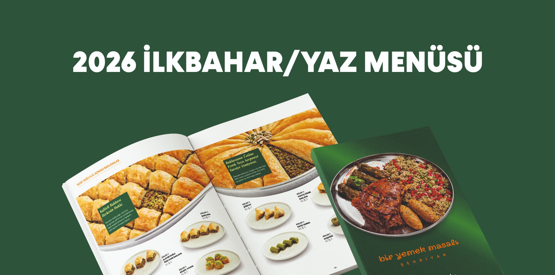 Alaybeyoğlu Yemek Menüsü